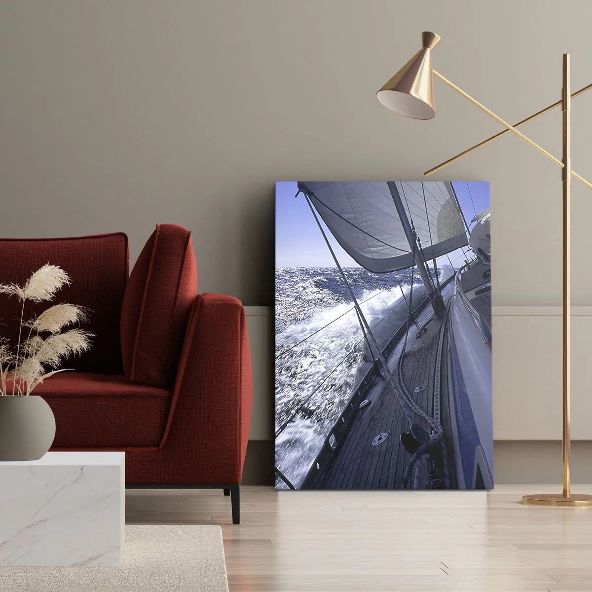 Impression sur toile - Image sur toile - Je sais ce que c'est d'être un oiseau - 45x80 cm