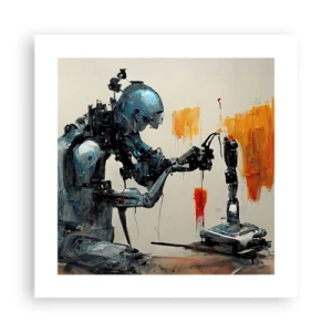 Affiche - Poster - Déjà demain… - 40x40 cm