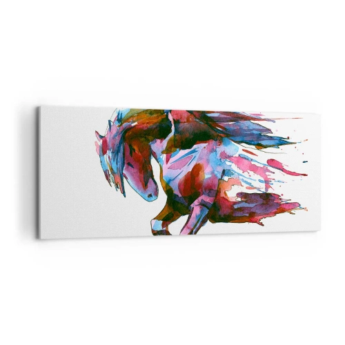 Impression sur toile - Image sur toile - Dans le ravissement - 100x40 cm