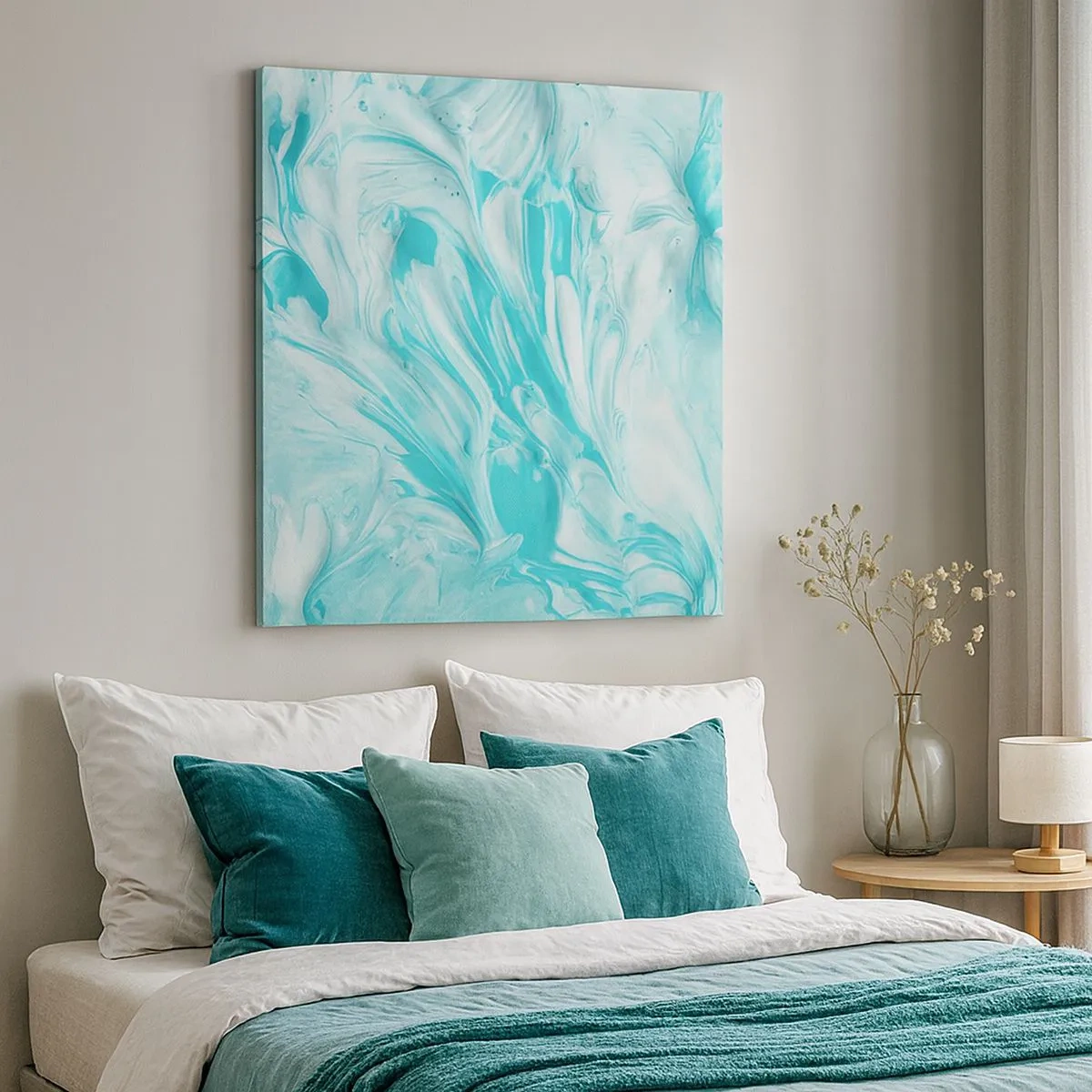 Impression sur toile - Image sur toile - Ensemble pour toujours - 30x30 cm