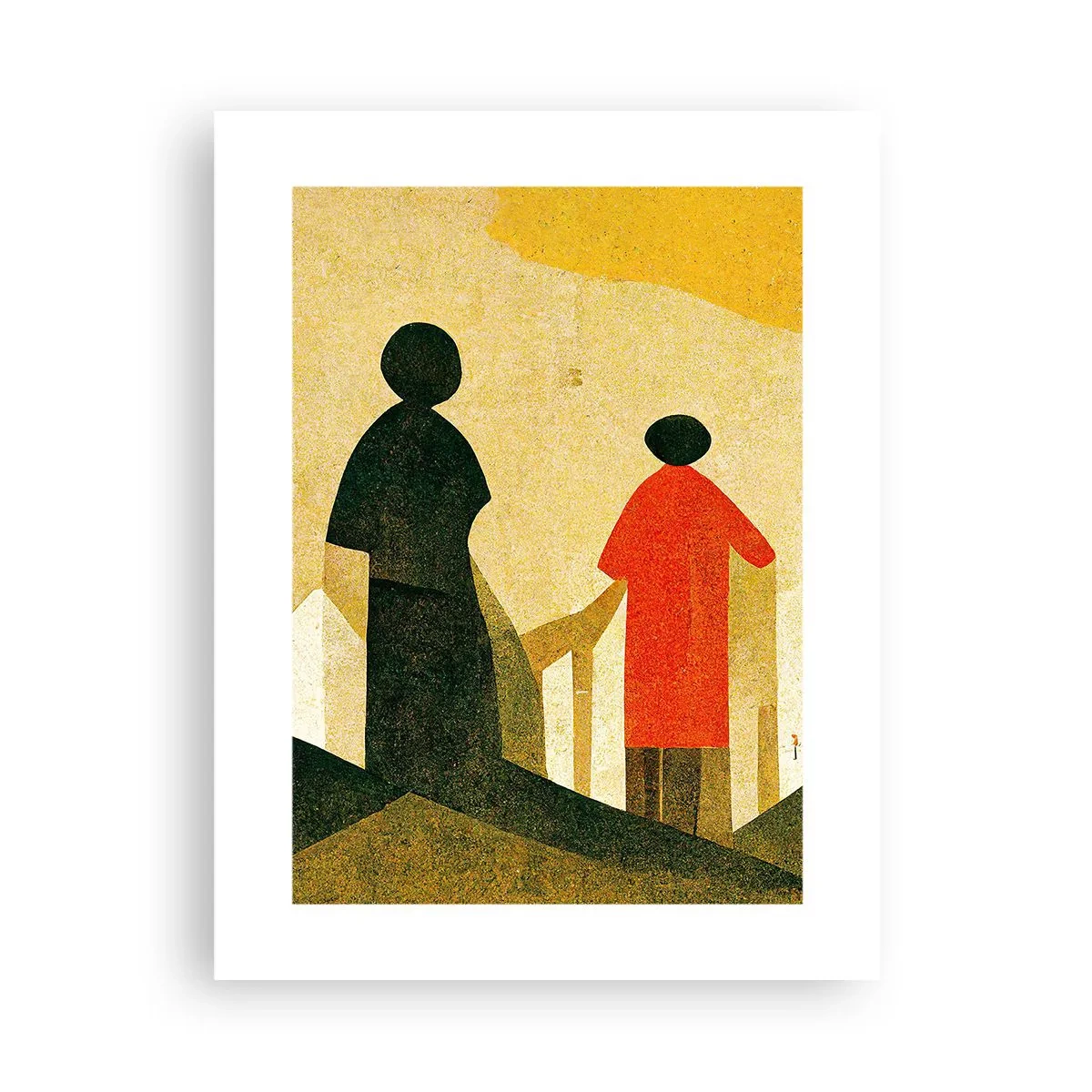 Affiche - Poster - La route est encore longue - 30x40 cm
