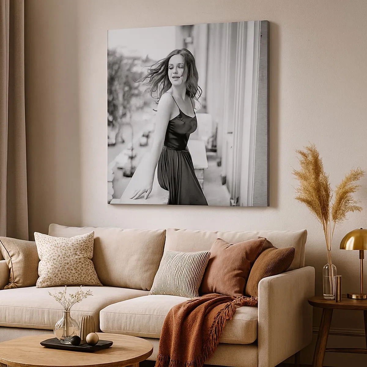 Impression sur toile - Image sur toile - Certainement un Parisien - 30x30 cm