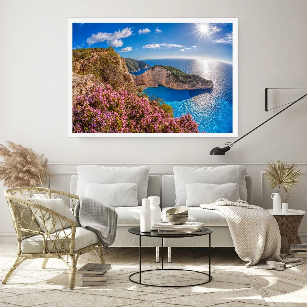 Affiche - Poster - Mes super vacances grecques - 91x61 cm