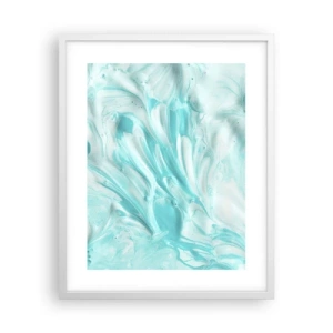 Affiche dans un cadre blanc - Poster - Ensemble pour toujours - 40x50 cm