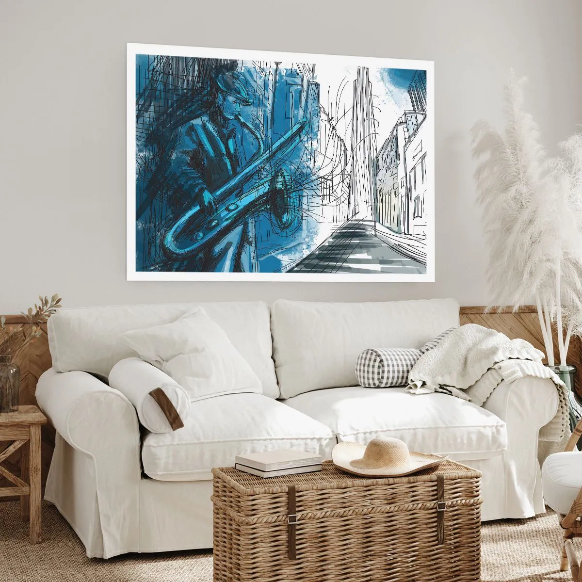 Affiche - Poster - Rhapsodie urbaine - 50x40 cm
