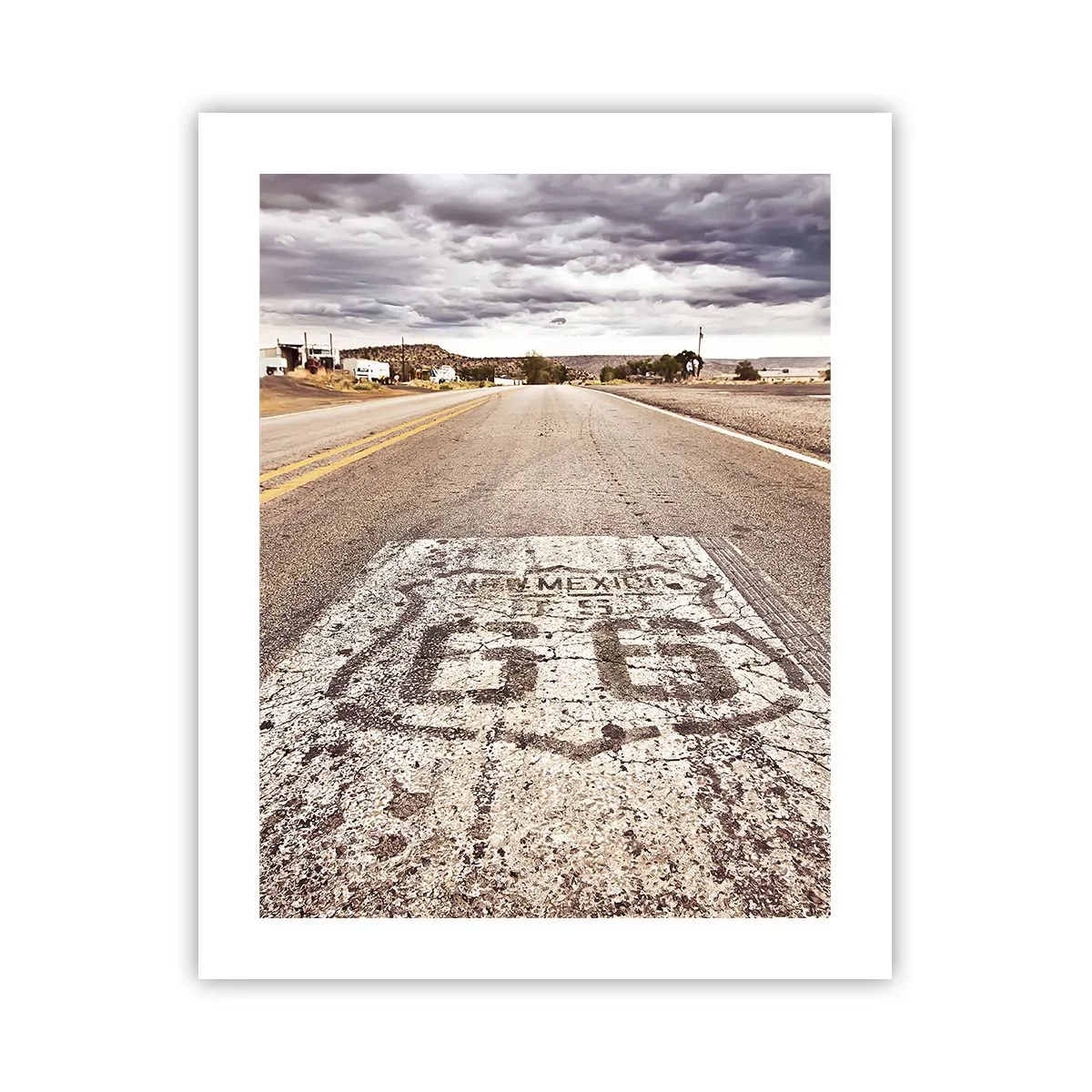 Affiche - Poster - Mother Road - une légende américaine - 40x50 cm