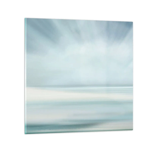 Impression sur verre - Image sur verre - Paix à l'horizon - 40x40 cm