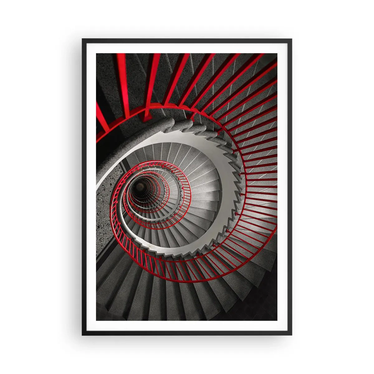 Affiche dans un cadre noir - Poster - Amusement architectural - 70x100 cm