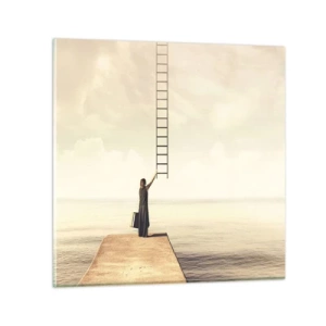 Impression sur verre - Image sur verre - Voyage magique - 30x30 cm