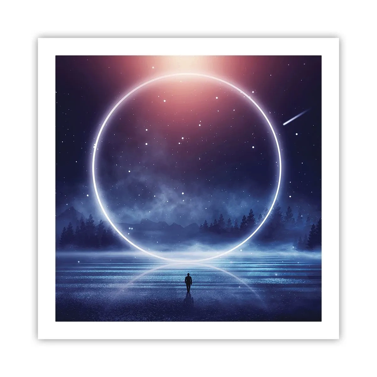 Affiche - Poster - Ils sont déjà là... - 60x60 cm