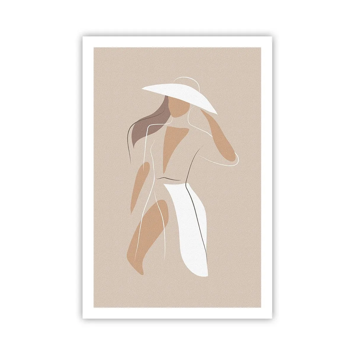 Affiche - Poster - Lea mode est un jeu - 61x91 cm