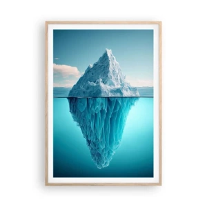 Affiche dans un chêne clair - Poster - Reine de Glace - 70x100 cm