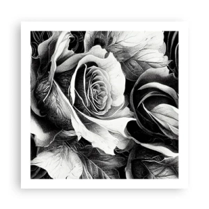 Affiche - Poster - Toujours une reine - 60x60 cm
