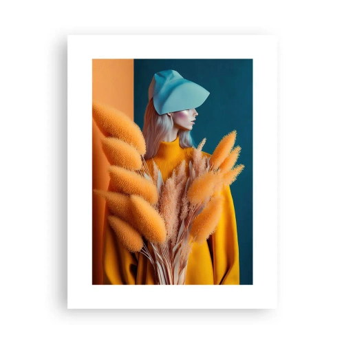 Affiche - Poster - Portrait moelleux - 30x40 cm