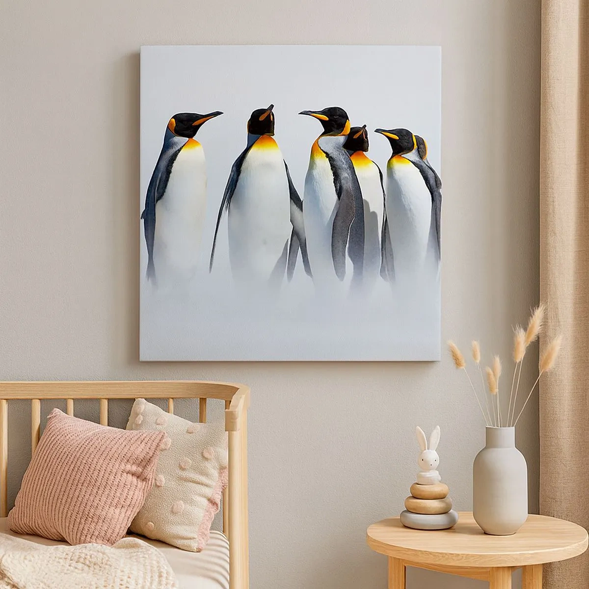 Impression sur toile - Image sur toile - Rencontre en robes de soirée - 30x30 cm