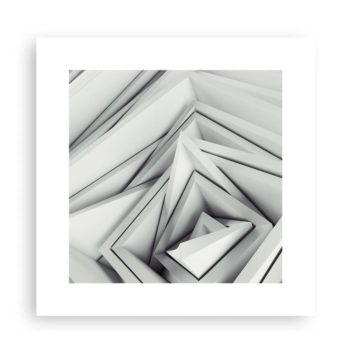 Affiche - Poster - Bourgeon d’angles vifs - 30x30 cm