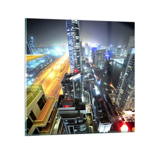 Impression sur verre - Image sur verre - Un miracle dans le désert - 60x60 cm