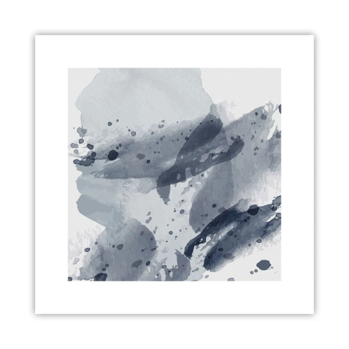 Affiche - Poster - Étude de la nature de l'eau - 30x30 cm