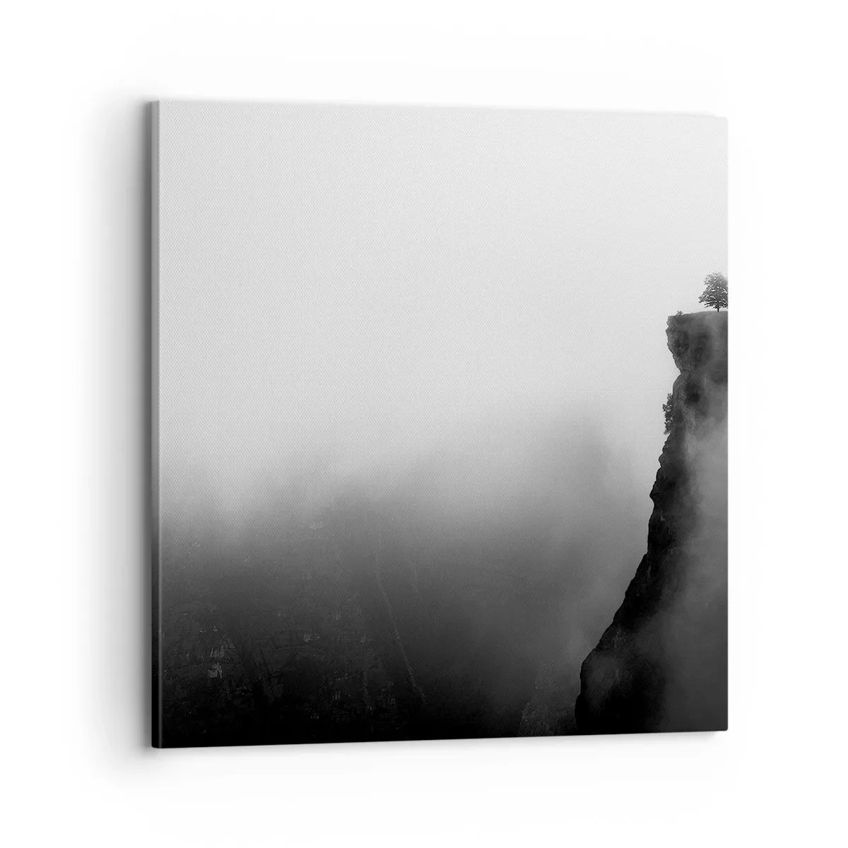 Impression sur toile - Image sur toile - Au bord du monde - 70x70 cm