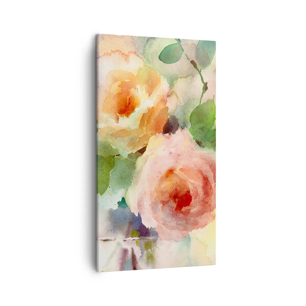 Impression sur toile - Image sur toile - Délicat comme l'aquarelle - 45x80 cm