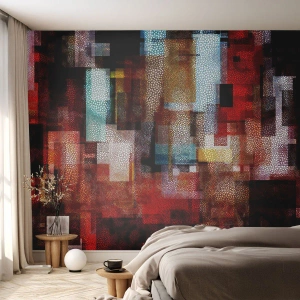 Papier peint sur mesure Premium Sand - Mélange de confusions - Abstraction, Morceau, Peinture