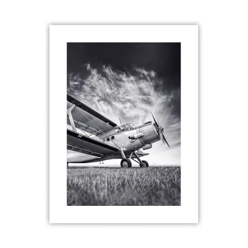 Affiche - Poster - Le pèlerin ailé - 30x40 cm