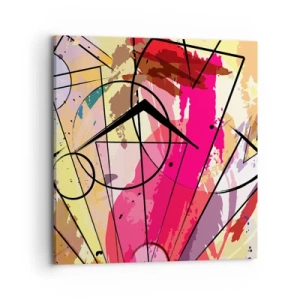 Impression sur toile - Image sur toile - Explosion - 70x70 cm