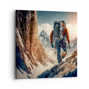 Impression sur toile - Image sur toile - Guerrier solitaire - 30x30 cm