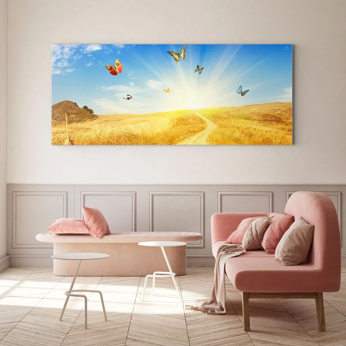Impression sur verre - Image sur verre - Et comment ne pas aimer l'été ? - 90x30 cm
