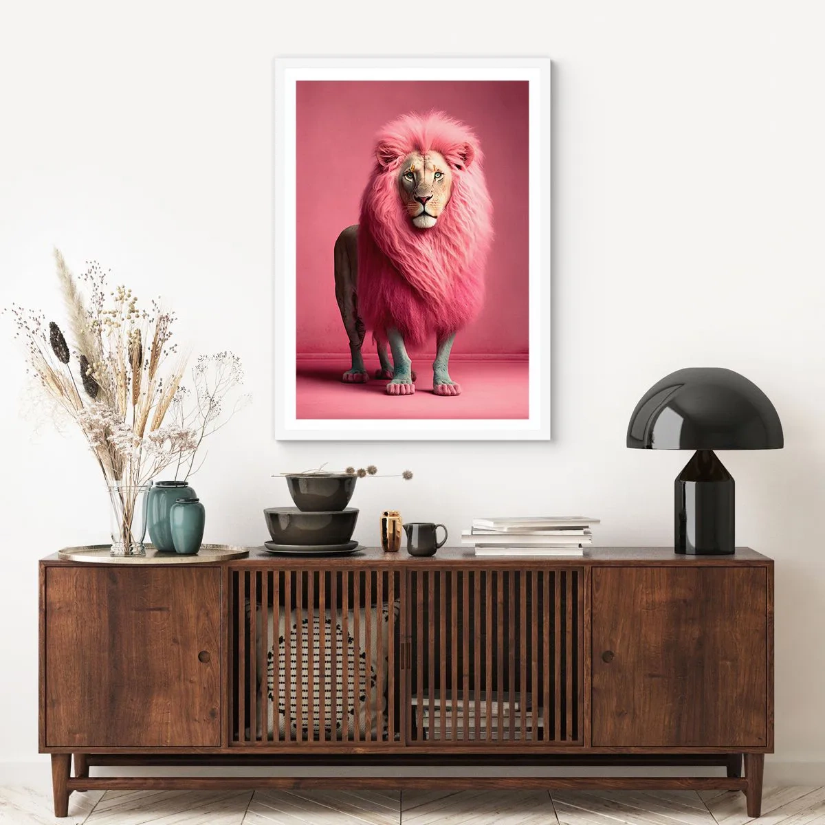 Affiche dans un cadre blanc - Poster - Et tu n'as plus peur - 61x91 cm