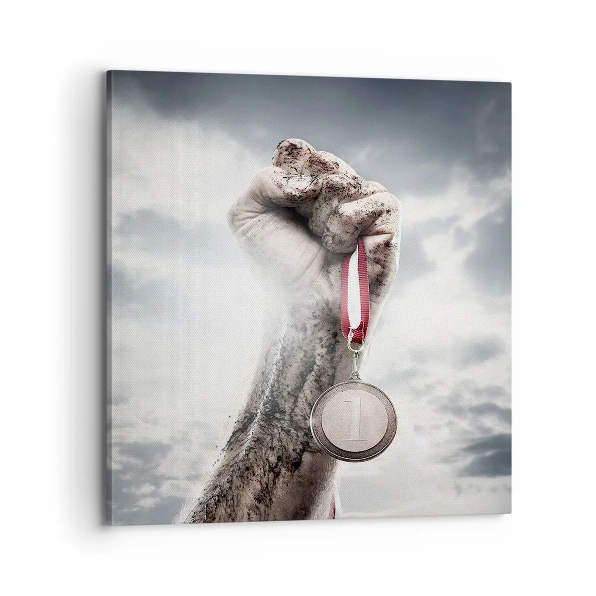 Impression sur toile - Image sur toile - Per aspera ad astra - 70x70 cm