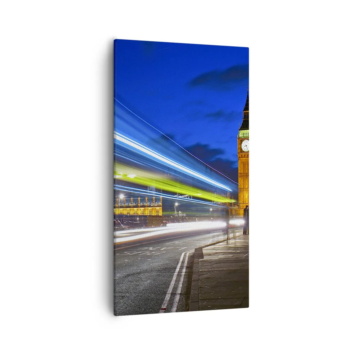 Impression sur toile - Image sur toile - Sous l'œil de Big Ben - 55x100 cm