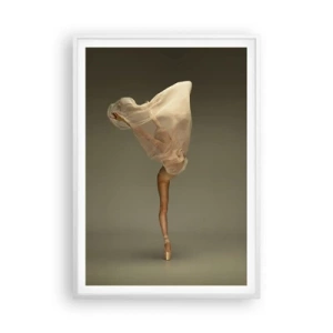 Affiche dans un cadre blanc - Poster - Il va bientôt s'envoler - 70x100 cm