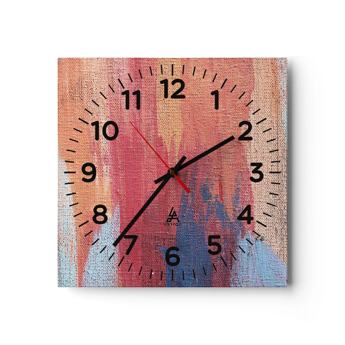 Horloge murale - Pendule murale - Ecoulement de l'arc-en ciel - 30x30 cm