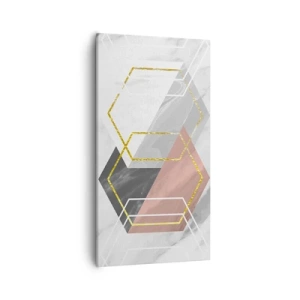 Impression sur toile - Image sur toile - Composition en chaîne - 55x100 cm