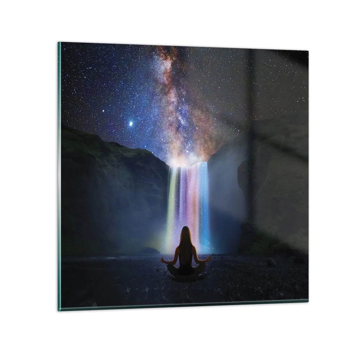 Impression sur verre - Image sur verre - Harmonie absolue - 40x40 cm