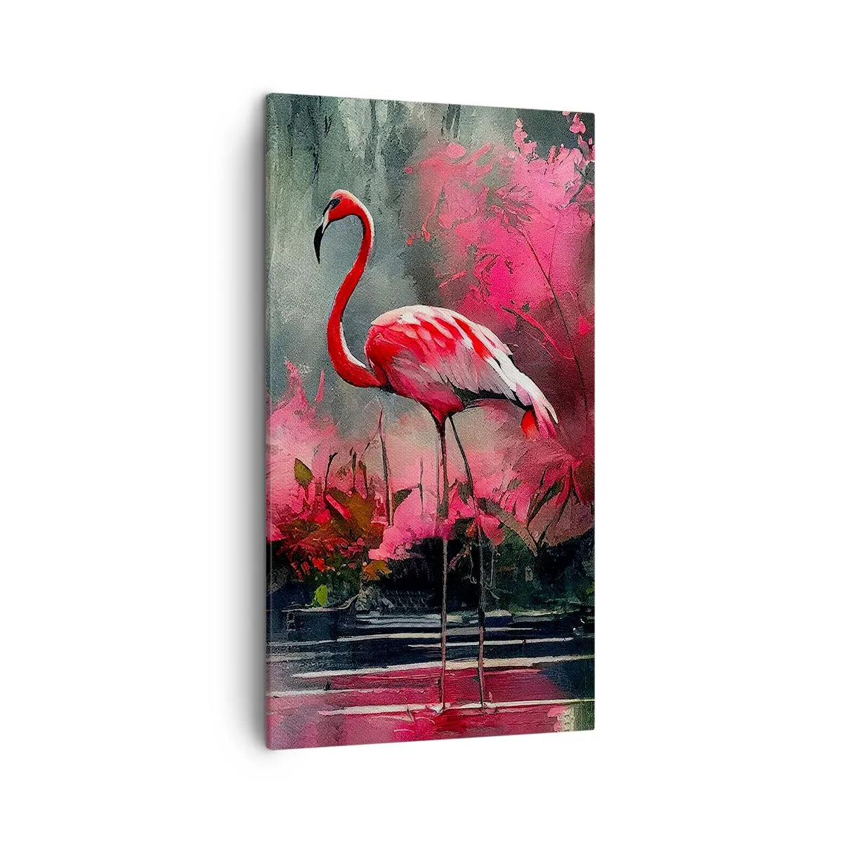 Impression sur toile - Image sur toile - Une leçon de grâce naturelle - 45x80 cm