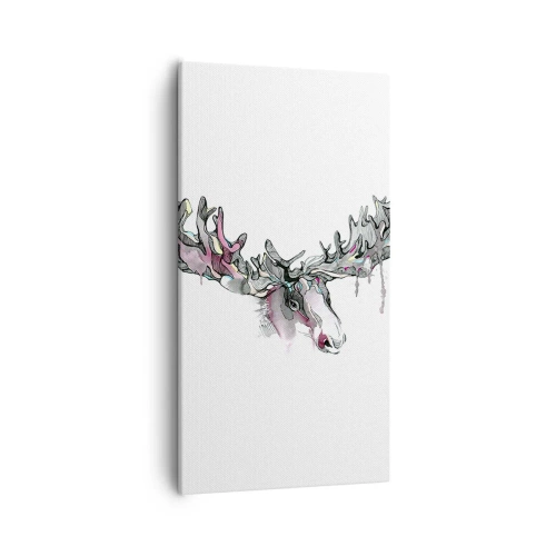 Impression sur toile - Image sur toile - Couronne du roi de la forêt - 55x100 cm