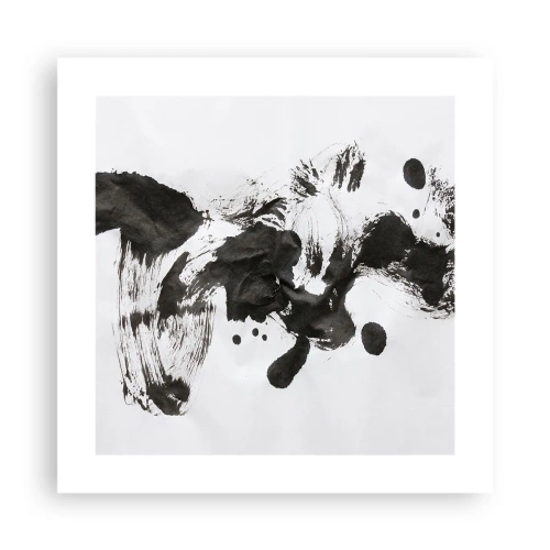 Affiche - Poster - De la méthode dans la folie ? - 40x40 cm