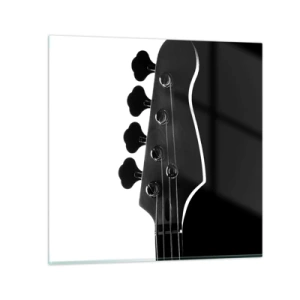 Impression sur verre - Image sur verre - Silence de roche - 30x30 cm