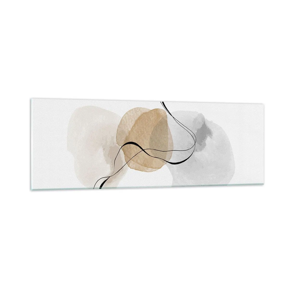 Impression sur verre - Image sur verre - Perles d'air - 90x30 cm
