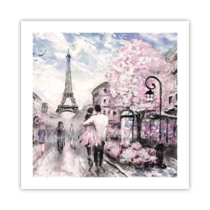 Affiche - Poster - Comment tomber amoureu, il faut juste... - 50x50 cm