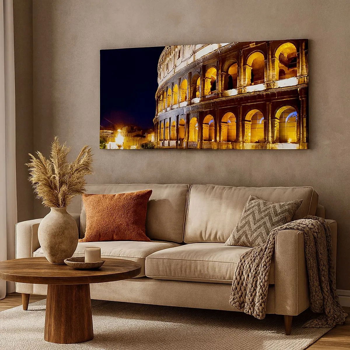 Impression sur toile - Image sur toile - Il est temps de commencer les Jeux - 100x40 cm