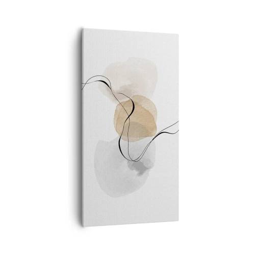 Impression sur toile - Image sur toile - Perles d'air - 55x100 cm