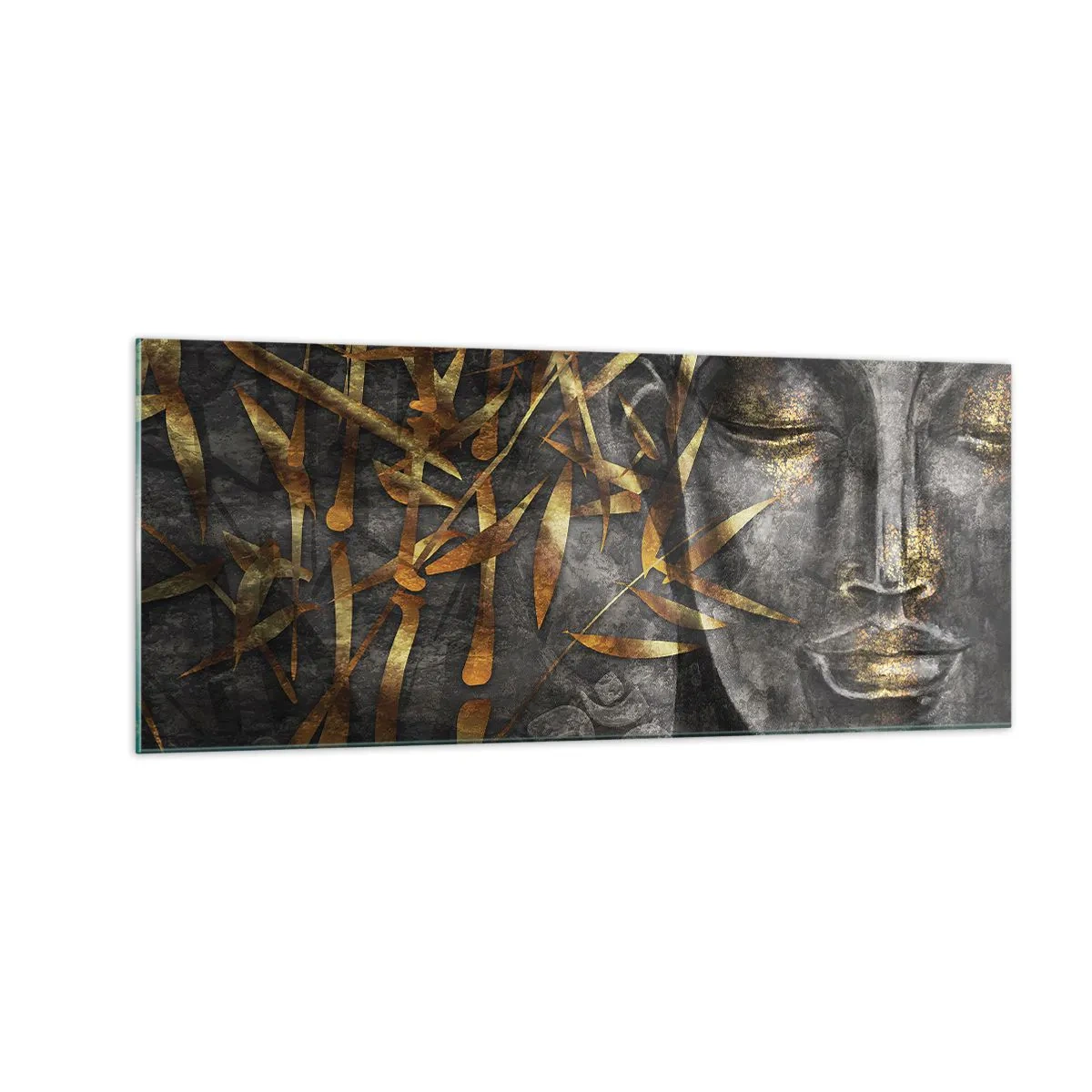 Impression sur verre - Image sur verre - Ressentir le calme - 100x40 cm