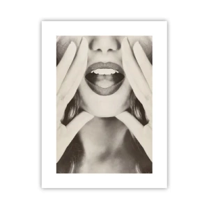 Affiche - Poster - J'arrive! - 30x40 cm
