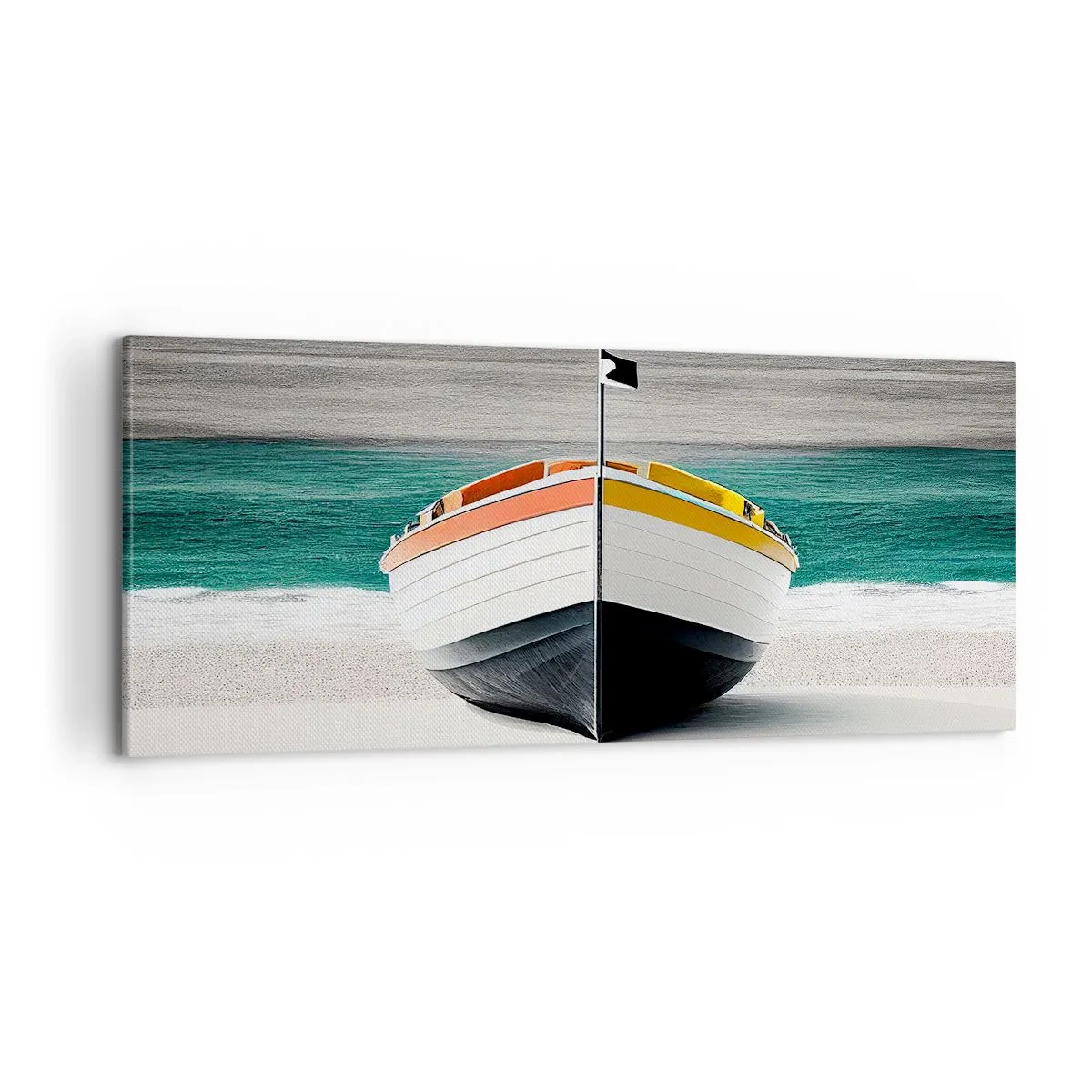 Impression sur toile - Image sur toile - A sa place - 100x40 cm