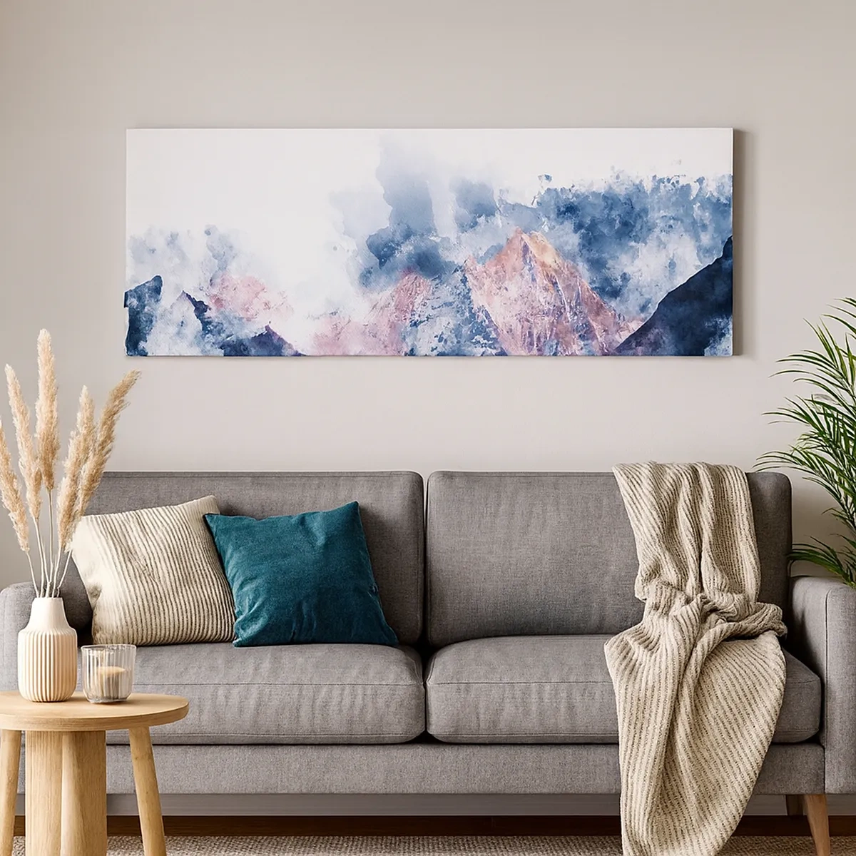 Impression sur toile - Image sur toile - Ce sont des sommets ! - 30x30 cm