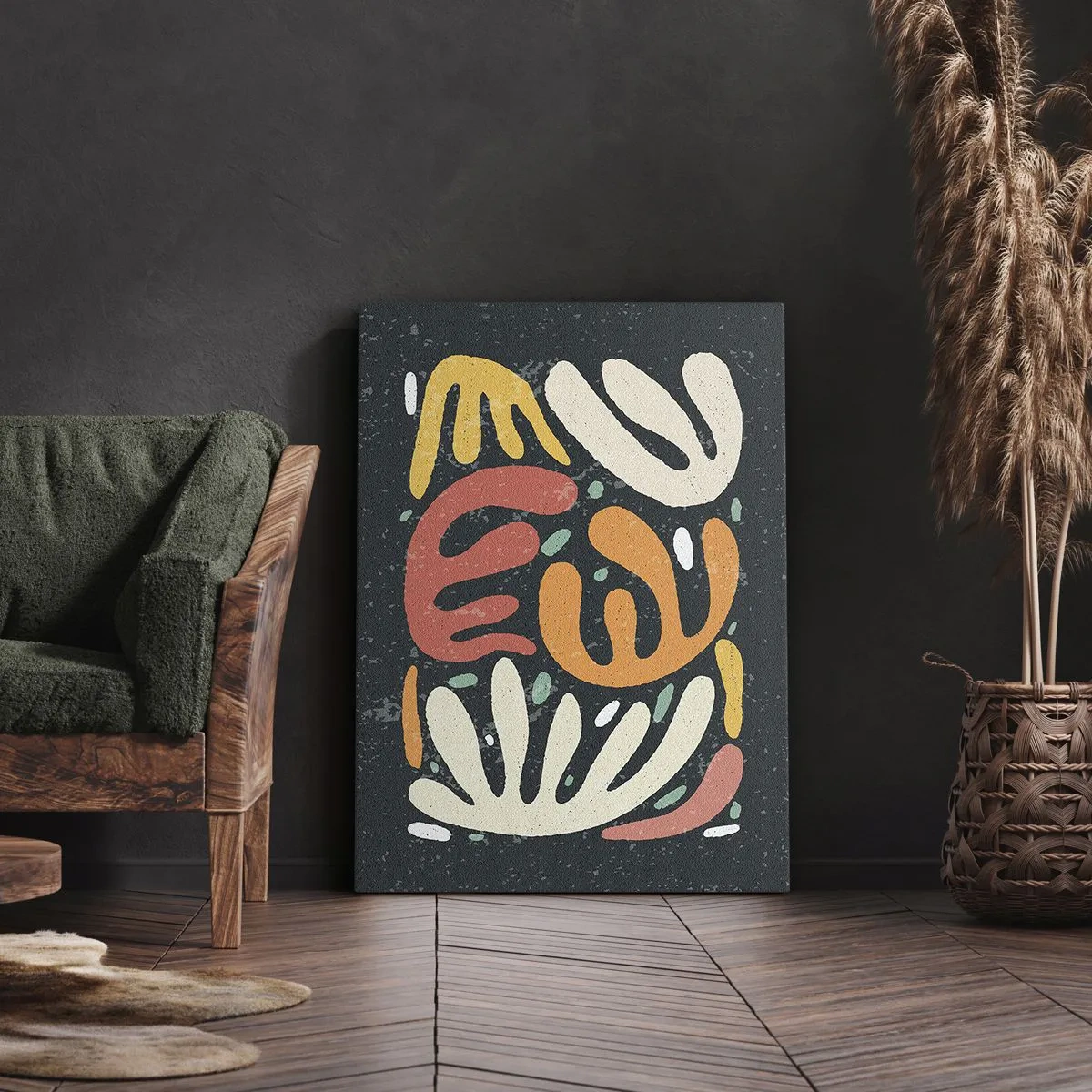 Impression sur toile - Image sur toile - Composition – Je suis sur le point de t'attraper - 45x80 cm