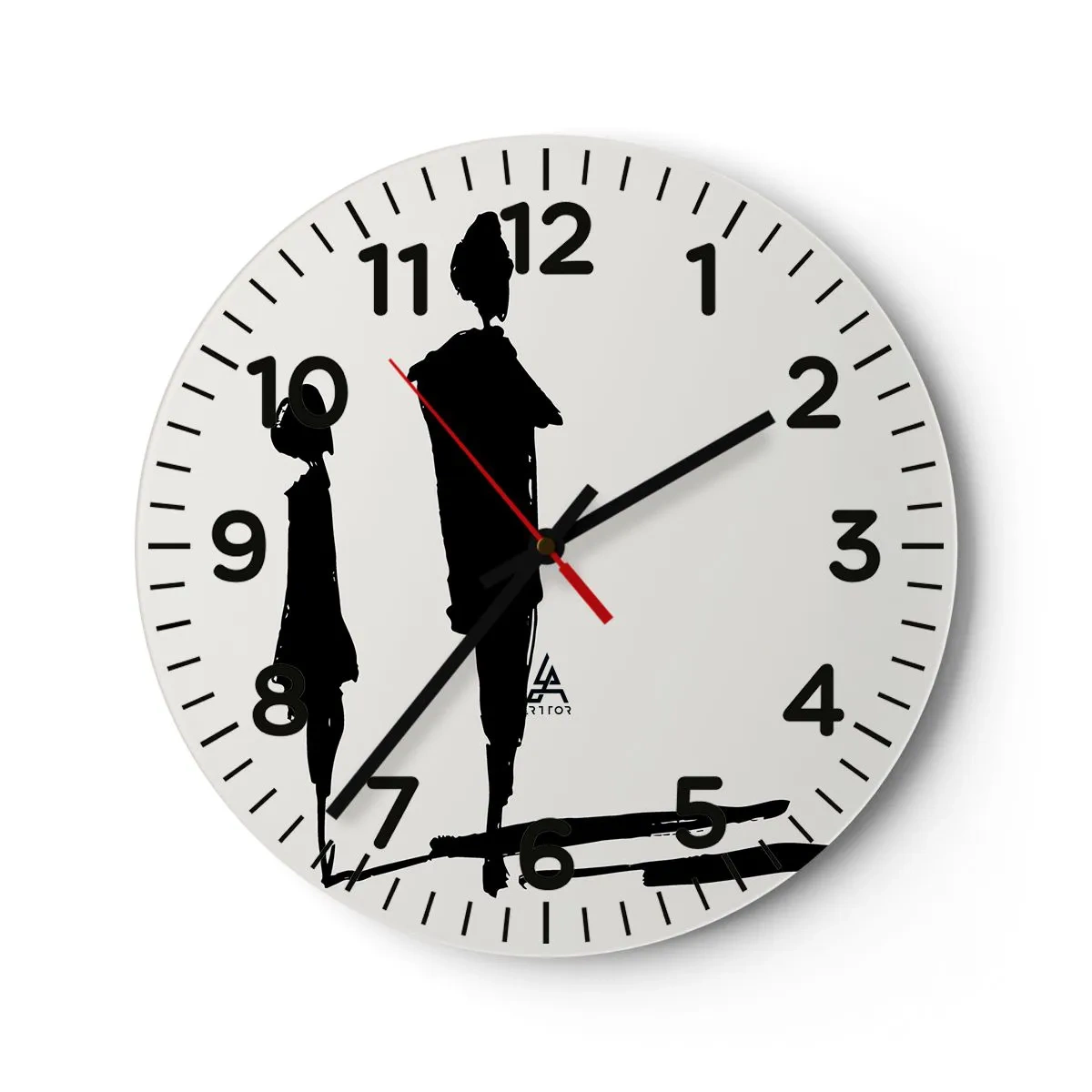 Horloge murale - Pendule murale - Êtes-vous sûr qu'ils sont ensemble ? - 40x40 cm